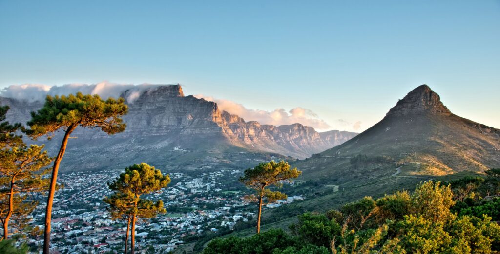 Utsikt over Taffelberget