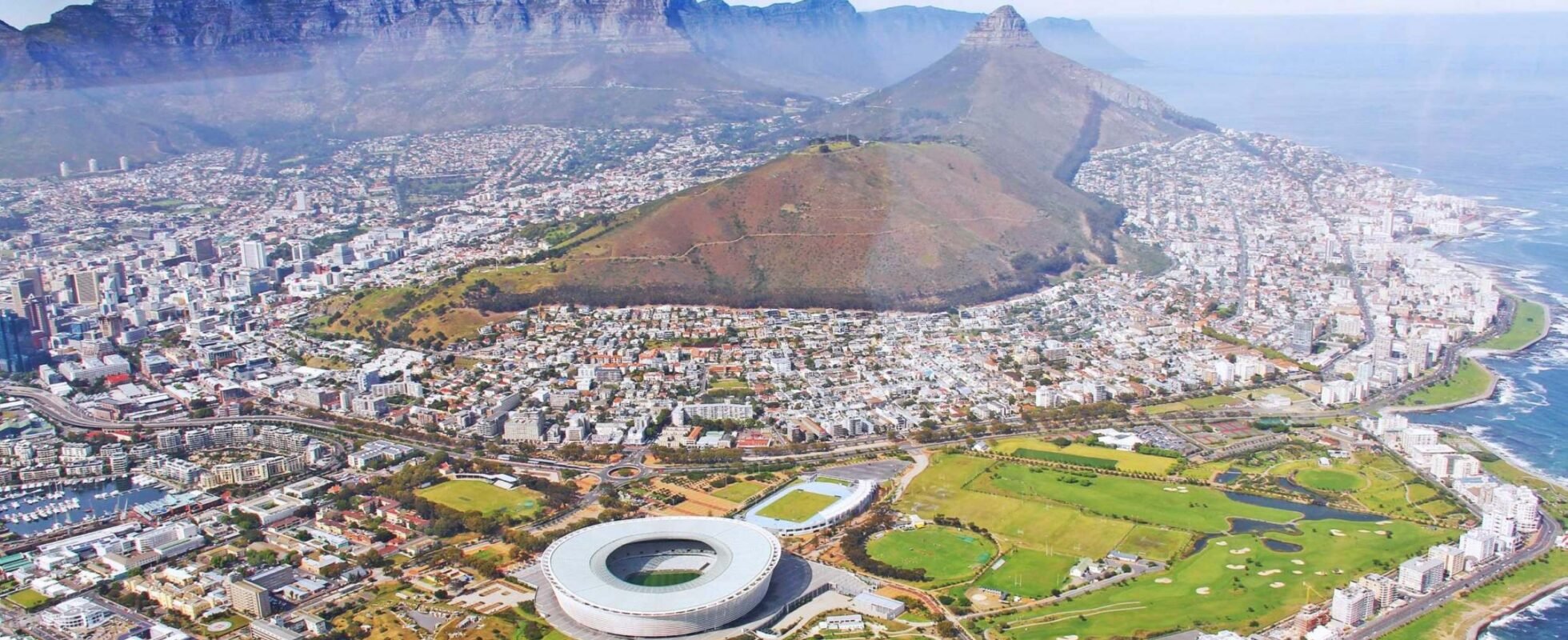 Oversikt over City Bowl Cape Town