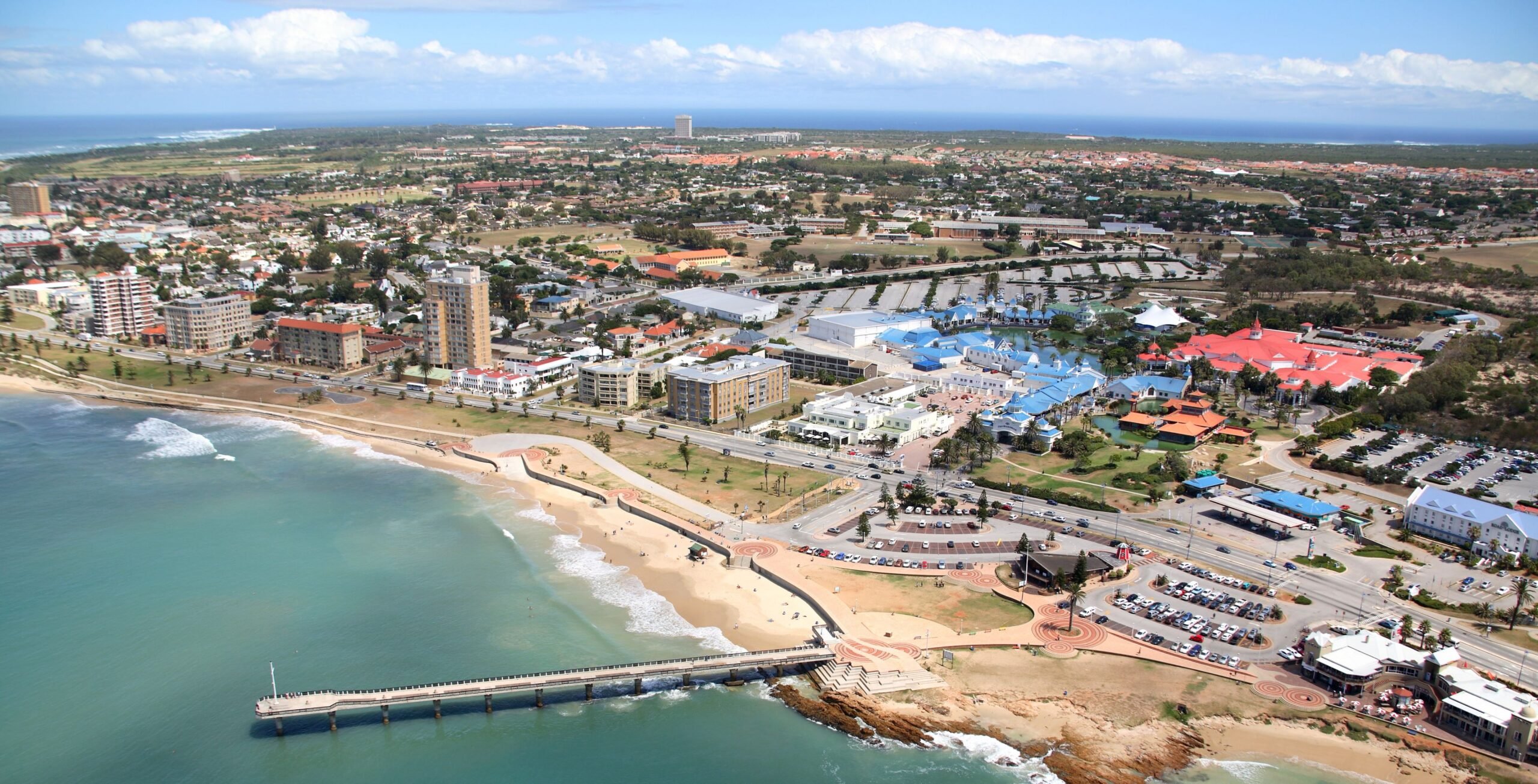 Køjr fra Jeffreys Bay til Gqeberha (Port Elizabeth)