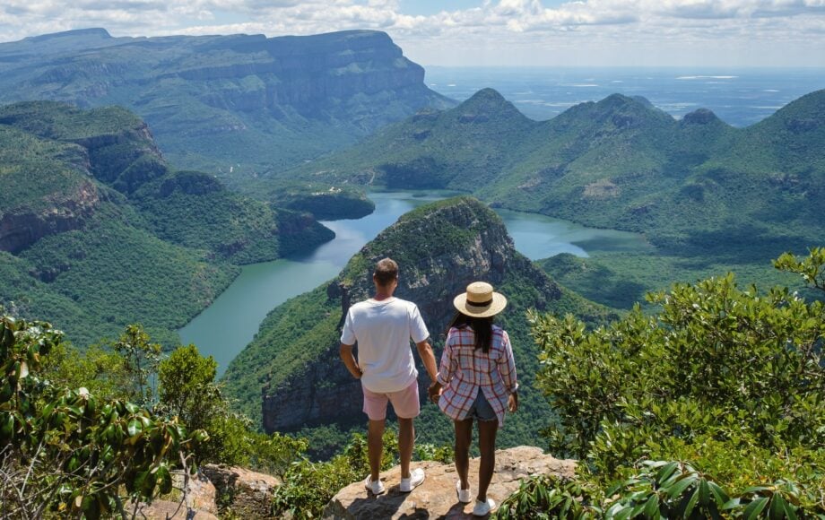 Par med utsikt over Blyde River Canyon