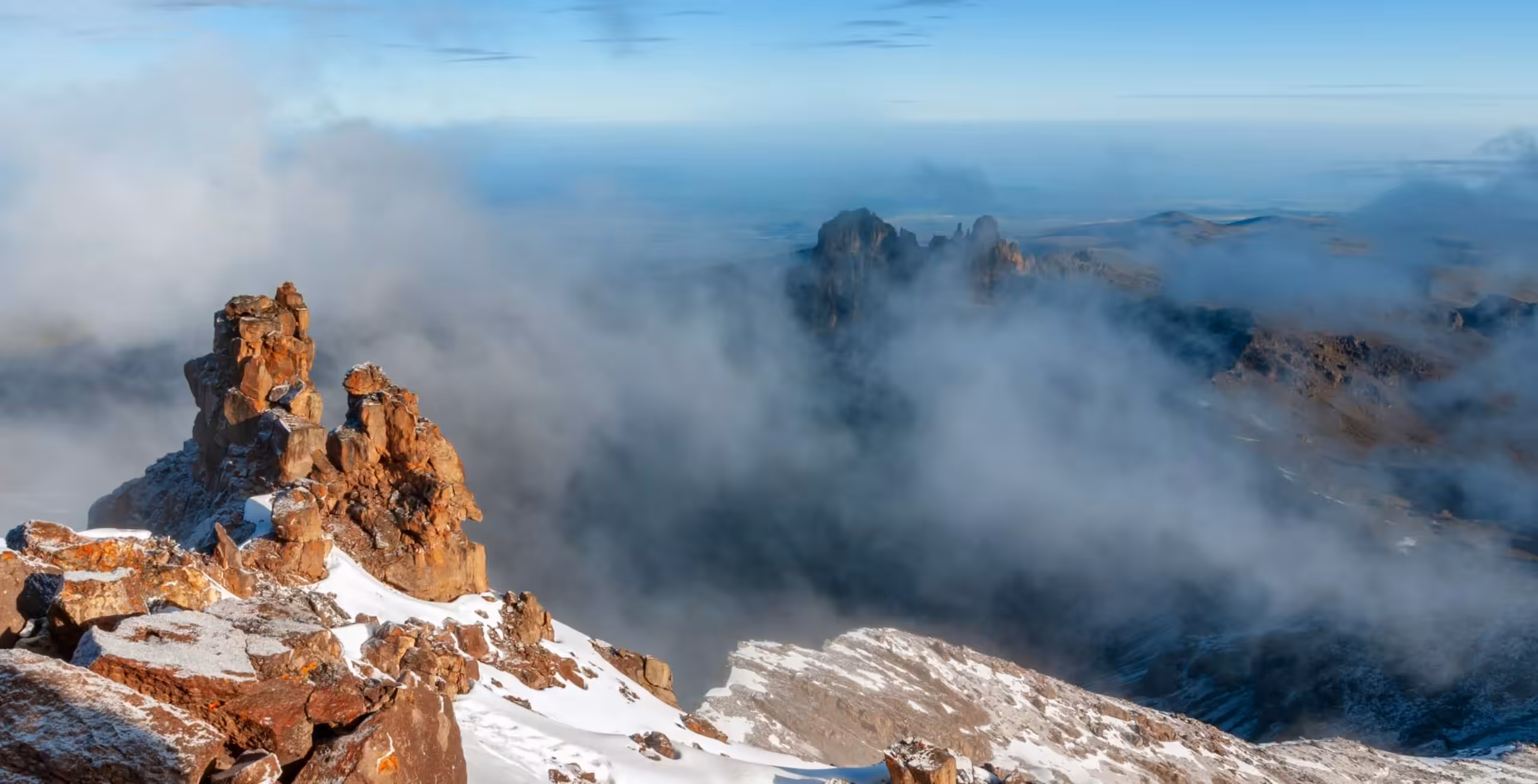 Mount Kenya via Sirimon Route (3/5) | Akklimatiseringsdag ved Shiptons Camp (4200 meter)