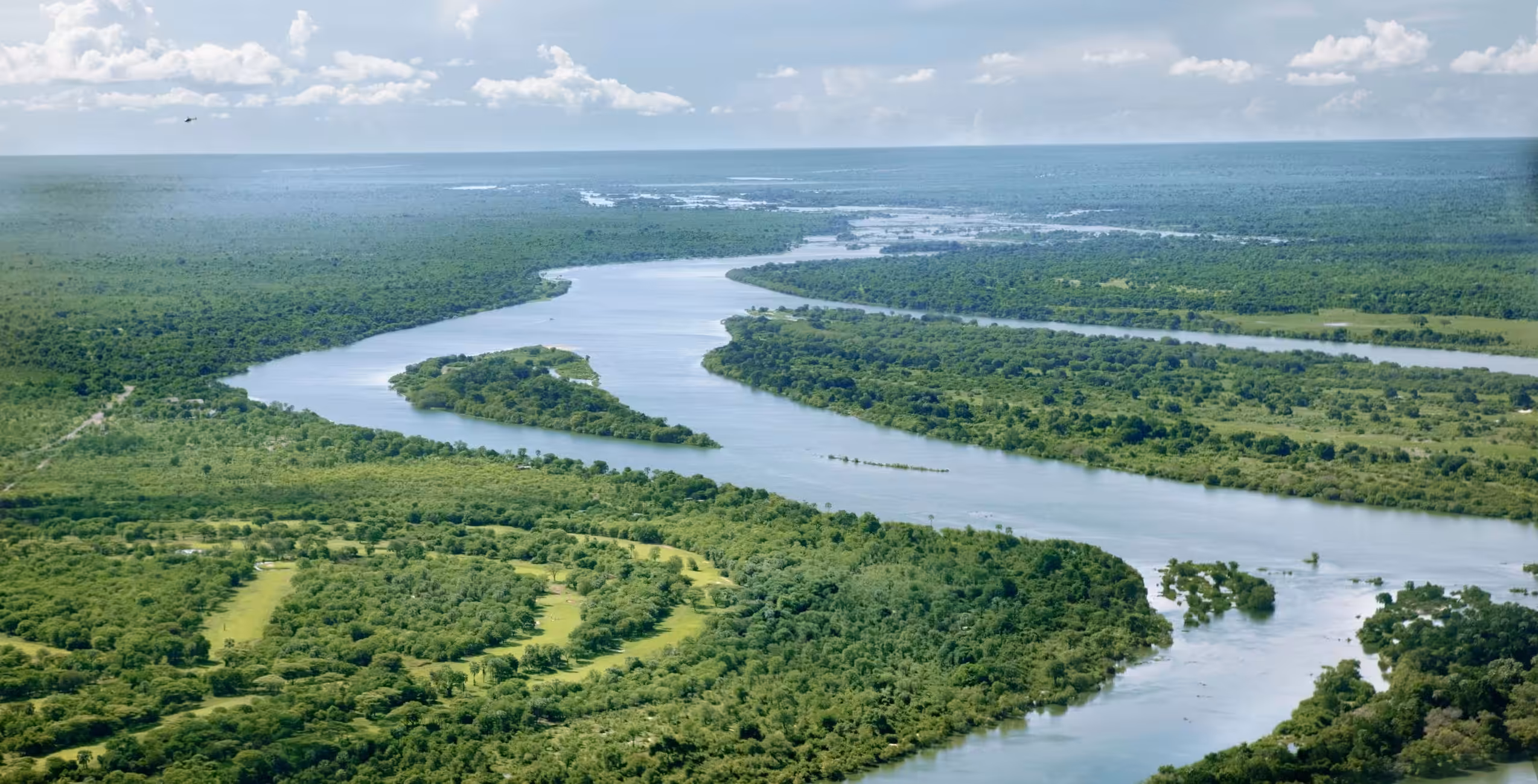 Fly hjem fra Victoria Falls internasjonale flyplass i Zimbabwe
