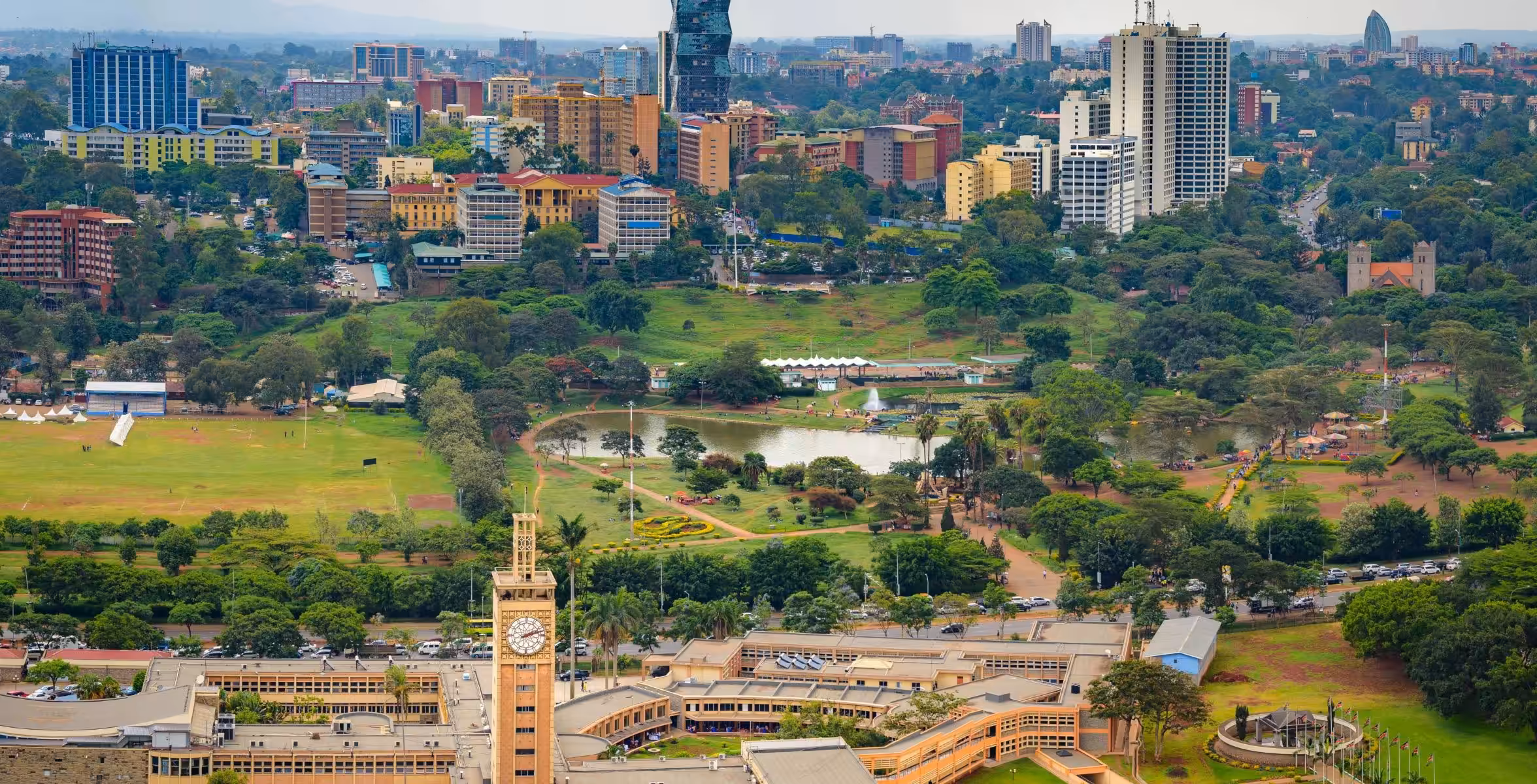 Kjør fra Taita og Lumo Conservancy til Nairobi